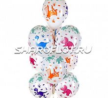 Шары Динозаврики, 30см