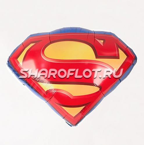 Шар Супермен Эмблема 80см
