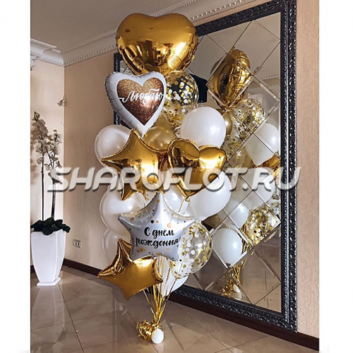 Фонтан из шаров №58