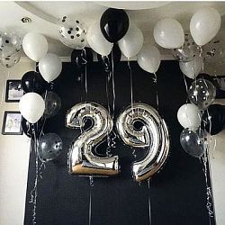 Композиция шаров с цифрой №061
