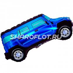Шарик Машина Джип Синий 84 см