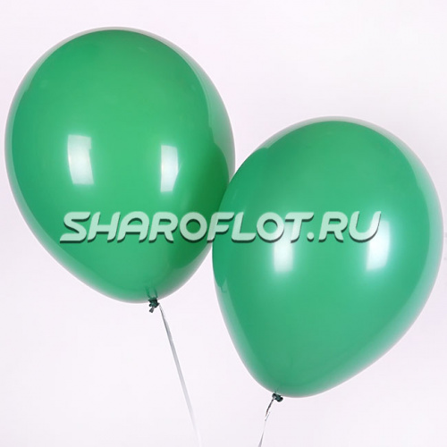 Шар Темно-зеленый пастель 30см