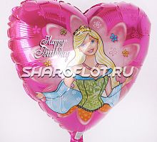 Сердце Принцесса Барби 40см