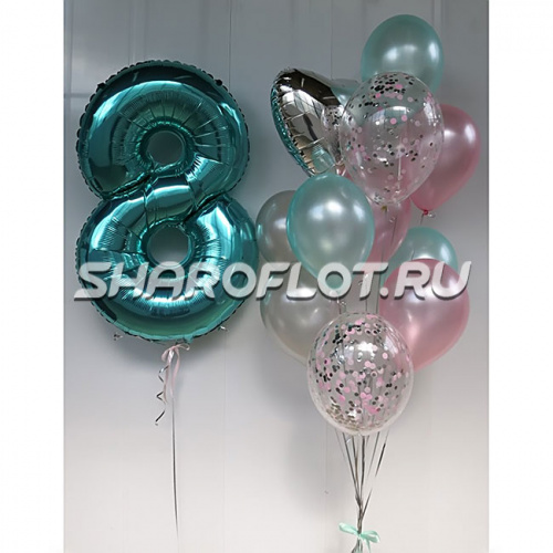 Шары на 8 лет №03