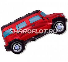 Шарик Машина Джип Красный 84 см