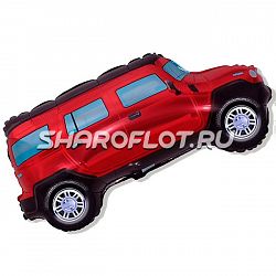 Шарик Машина Джип Красный 84 см