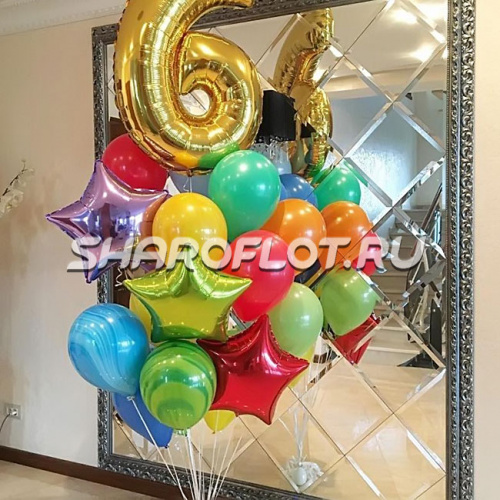 Шары на 6 лет №03