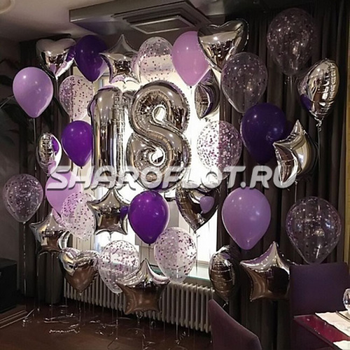 Шары на 18 лет №6
