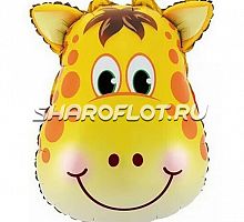 Шар Жираф голова 80см