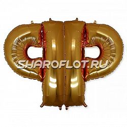 Шар Русская буква Ф 85см