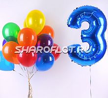 Шары на 3 года мальчику