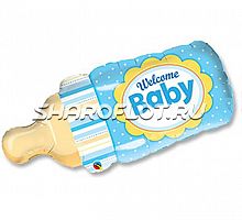 Шар Бутылочка мальчика 95см