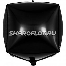 Шар Куб Черный 55см