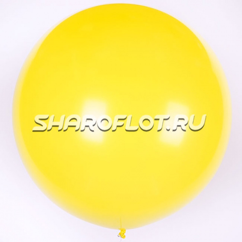 Большой шар Желтый пастель 80см