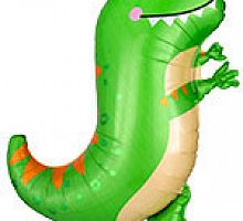 Шар Динозавр Праздничный 80см