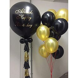 Композиция с большими шарами №2