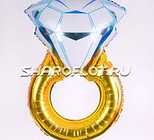 Шар Кольцо с бриллиантом 60см