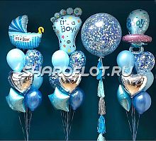 Стильный сет на выписку мальчику