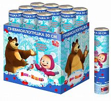Хлопушка с конфетти Маша и Медведь 30см