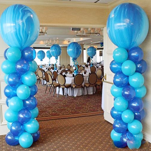 Стойка с большим шаром Агат 2м