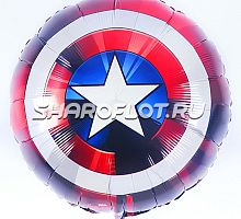 Шар  Капитан Америка Щит 70см