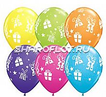 Шары Подарки, 30см
