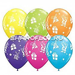 Шары Подарки, 30см