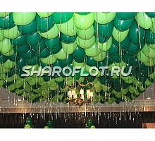 Шарики зеленые ассорти 30см