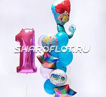 Шарики на 1 год Русалочка