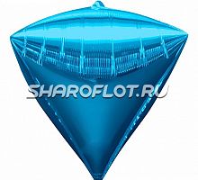 Шар Алмаз Синий 41см