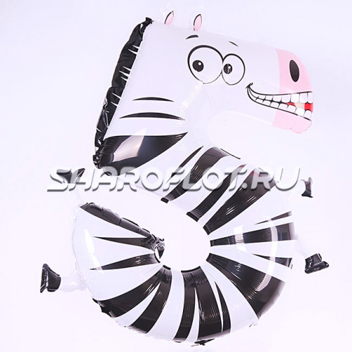 Шар Цифра 5 Детская 85см