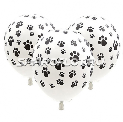 Шары Лапки собачки, 30см